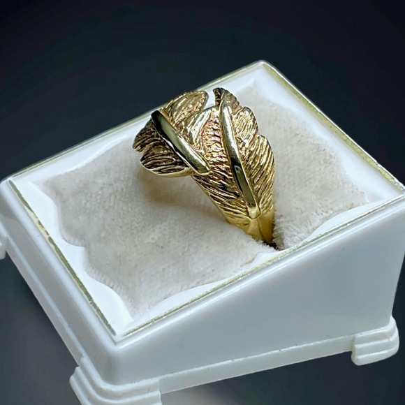 🌺Vintage Italian Gold Vermeil Ring - Picture 5 of 12